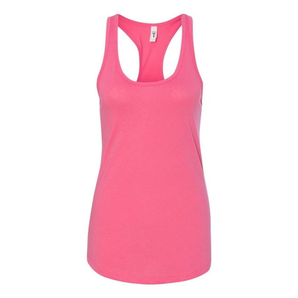 Women�'s Ideal Racerback Tank / Hot Pink